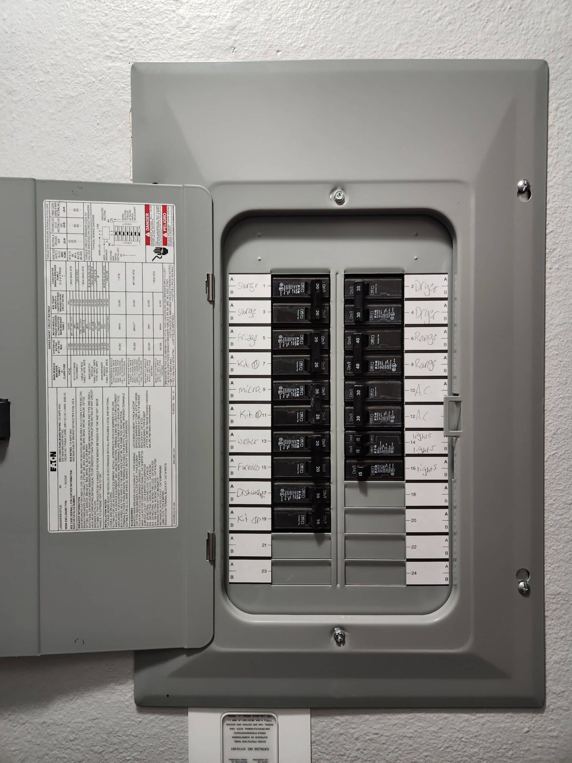 electric panel replacement in Newton