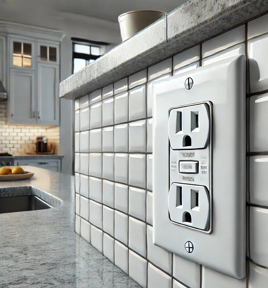 GFCI outlet in kitchen