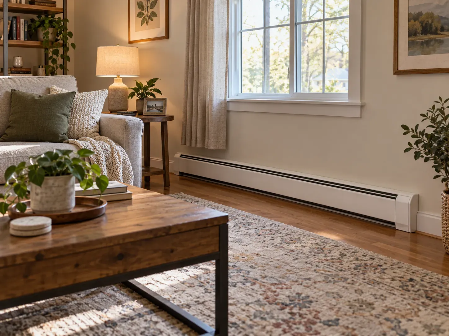 baseboard heating in newton, ma home