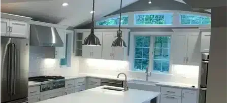 new lights in kitchen