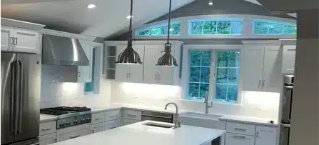 new lights in kitchen